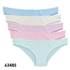 Трусы для женщин (молодежные/кружевные) 63485-2