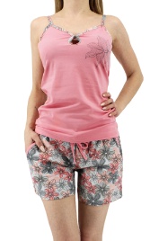 Пижамы для женщин с шортами (узкие бретельки) 156026