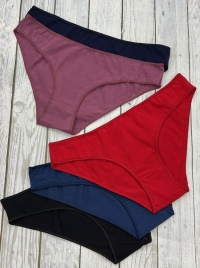 Трусы для женщин ( молодежные/однотонные) 9001-2