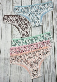 Трусы для женщин (бразилианна/молодежные/кружевные) 191063