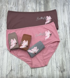 Трусы для женщин (большой размер/цветные) 110334