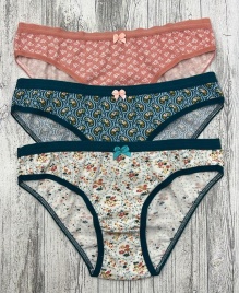 Трусы для женщин 3 шт 3001-12