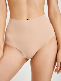 Трусы жен. с высокой талией Tess черный принт