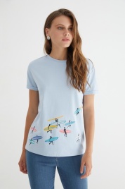 10200510052, Футболка жен. Abba5 белый, CONCEPT CLUB