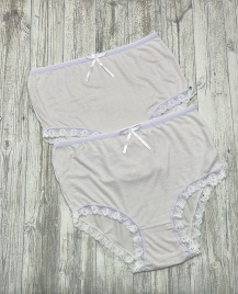 Трусы бамбук для женщин( большой размер/однотонные) 10302