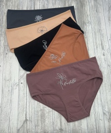 Трусы для женщин ( средний размер/цветные) 125333