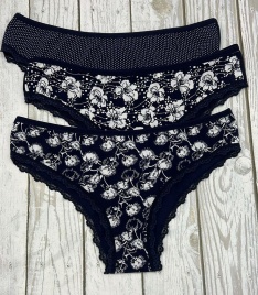 Трусы для женщин (бразилиана/молодежные/кружевные) 191229