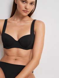 Бюстгальтер купальный жен.T-shirt Jocca черный