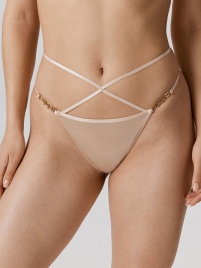 Трусы стринги-бразилиано жен. Malinela бежевый