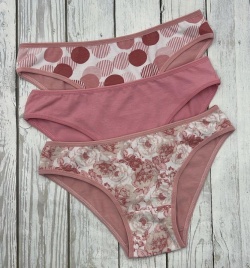 Трусы для женщин  3 шт ( молодежные) 83244