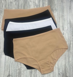 Трусы в рубчик для женщин (широкий бок/молодежные) 94243-1