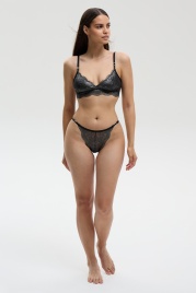 Бюстгальтер жен. Lufiny черный Soft bra, 0120254004