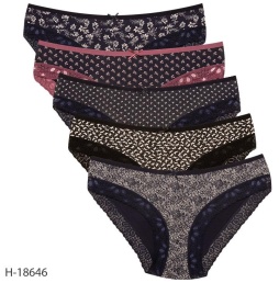 Трусы для женщин (средний размер/цветные/кружевные) 18646