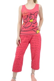 Пижамы для женщин с бриджами (широкие бретельки) 12087