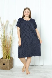 Сорочка для женщин большой размер (короткий рукав) 70151