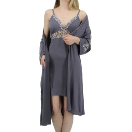 Сорочка и  халат для женщин 91112