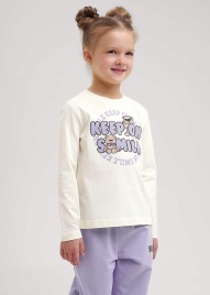 CLE 757125/22кд_п Лонгслив для девочки