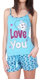 Пижамы для женщин с шортами (узкие бретельки) 80422