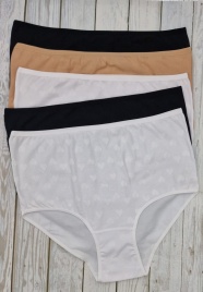 Трусы для женщин ( большой размер/однотонные) 110530-1