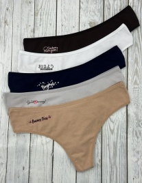 Стринги для женщин ( средний размер/однотонные) 197484