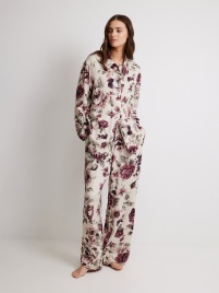 Брюки жен. Milena цветочный принт