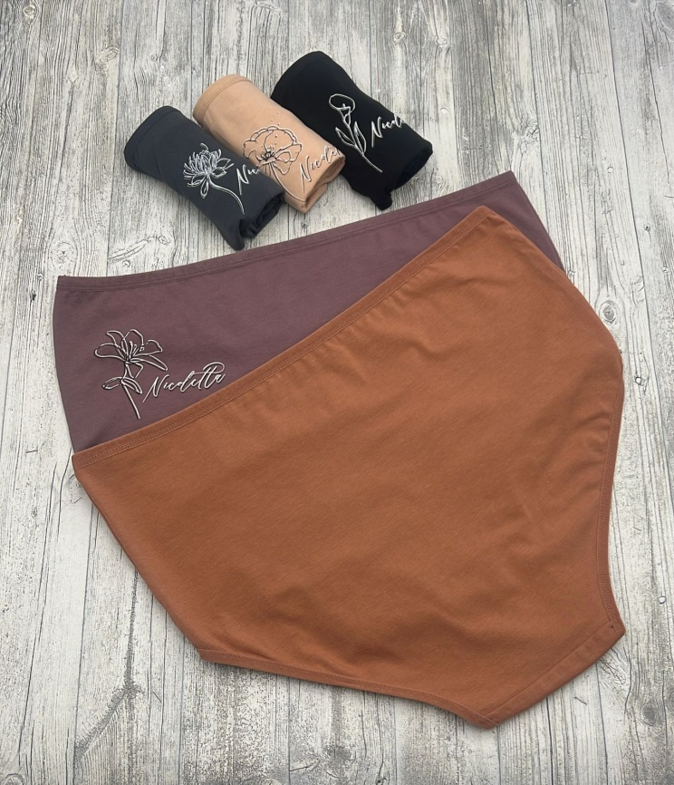 Трусы для женщин ( большой размер/цветные) 110333 фото 3