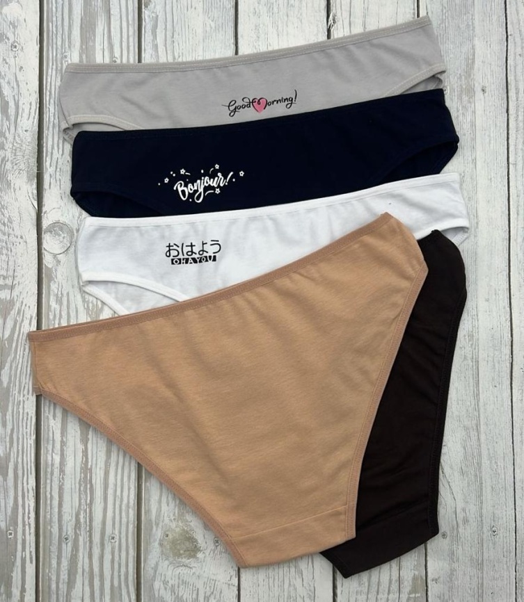 Трусы для женщин ( молодежные/однотонные) 113484 фото 2