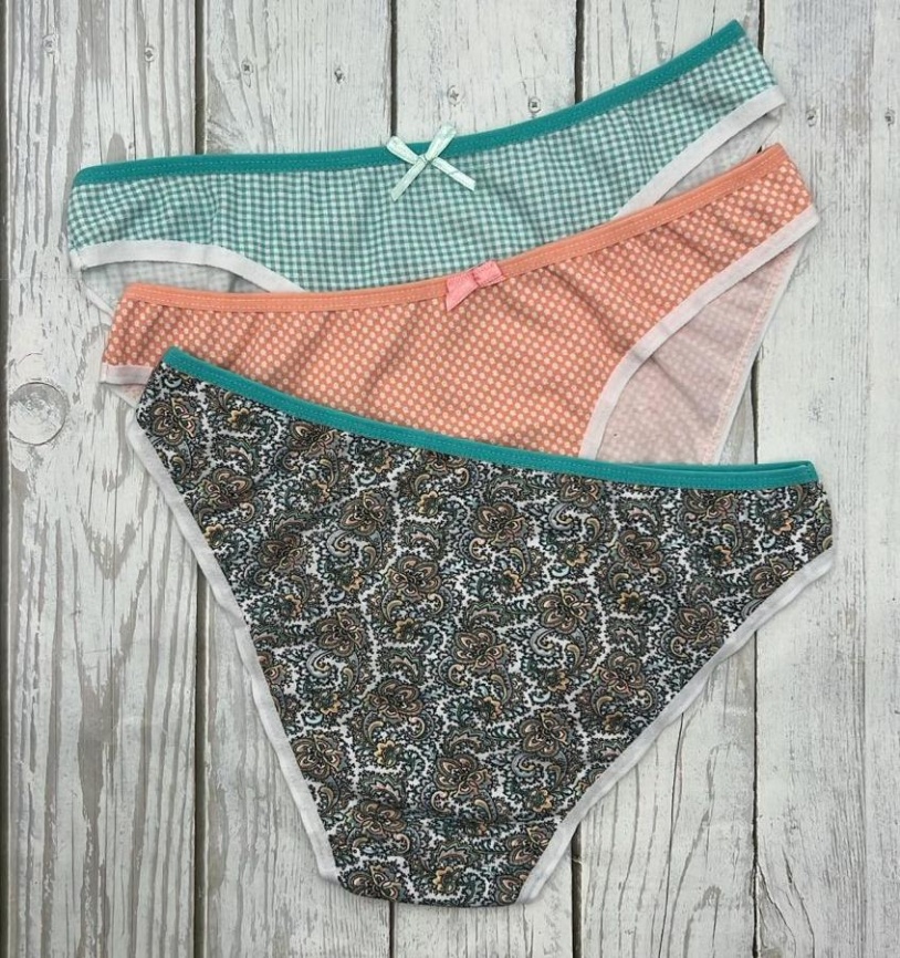 Трусы для женщин 3 шт 3001-1 фото 2