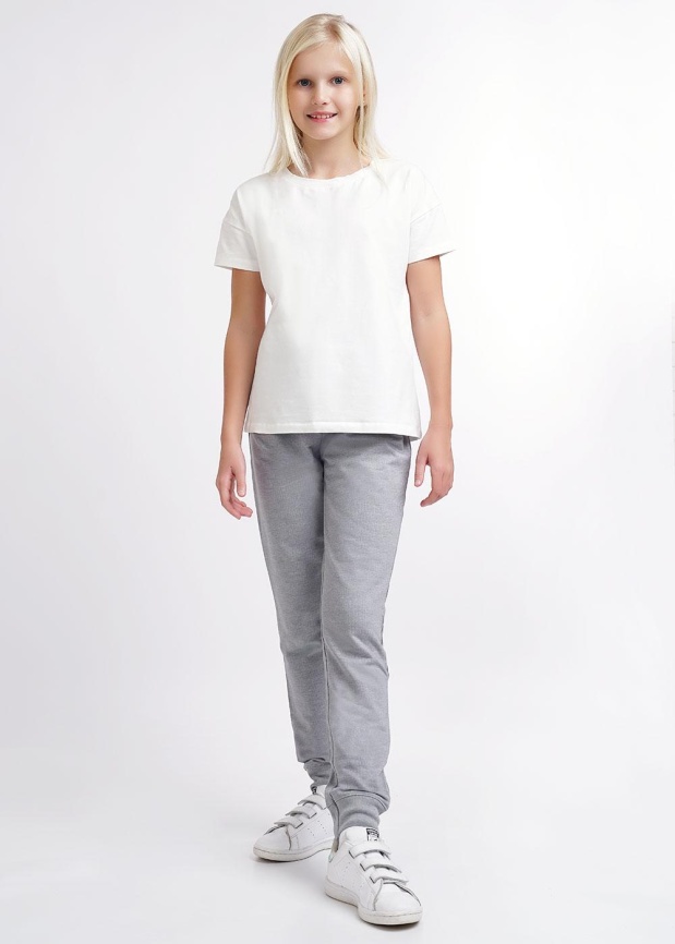 CLE 903346а меланж Брюки детские для девочки фото 1