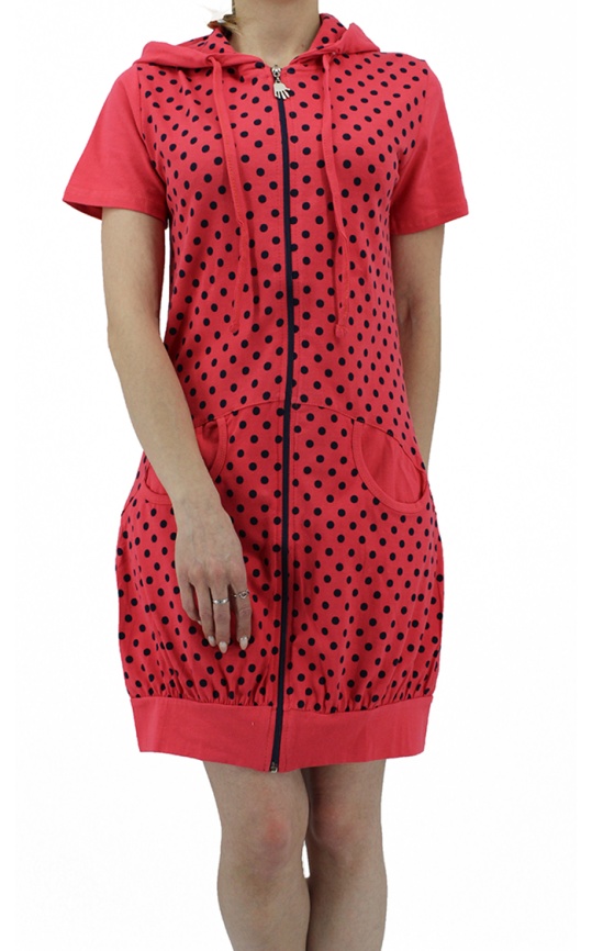 Халат для женщин (с молнией/с капюшоном) 83321 фото 3