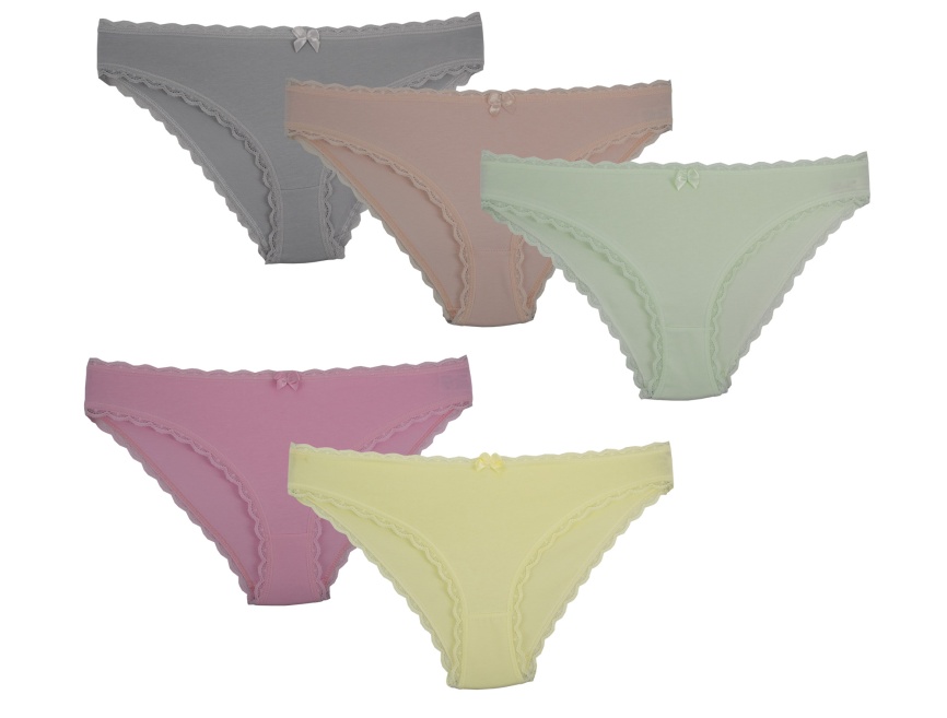Трусы для женщин (молодежные/однотонные/кружевные) 113256 фото 1