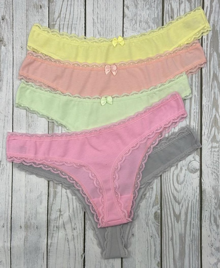 Стринги для женщин (молодежные/кружевные/однотонные) 198256 фото 1
