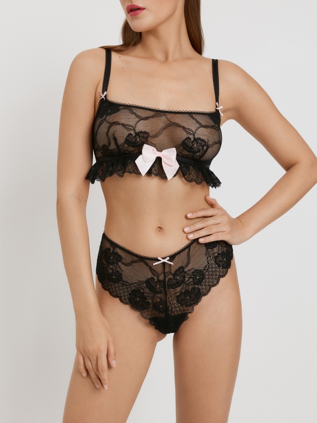 Бюстгальтер Bralette жен. Marilena черный фото 1