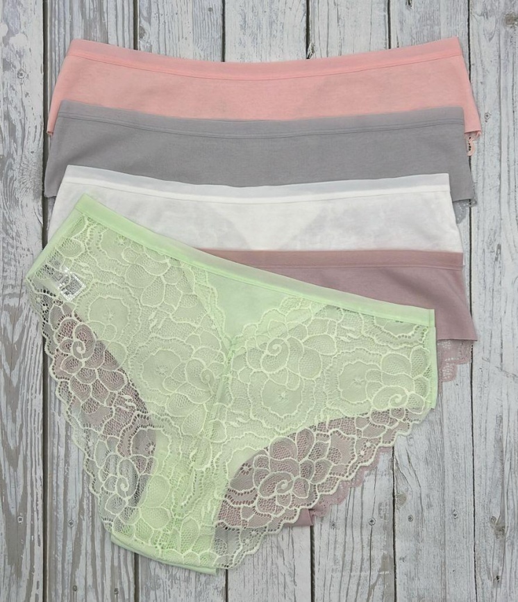 Трусы для женщин (средний размер/однотонные/бесшовные) 84010-2 фото 2