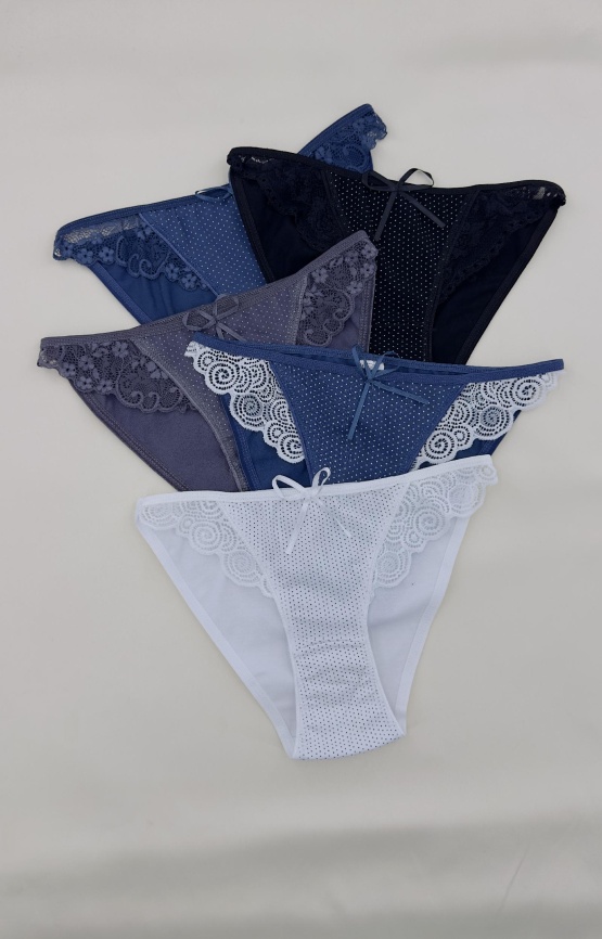 Трусы для женщин (молодежные/цветные/кружевные) 18005-3 фото 1