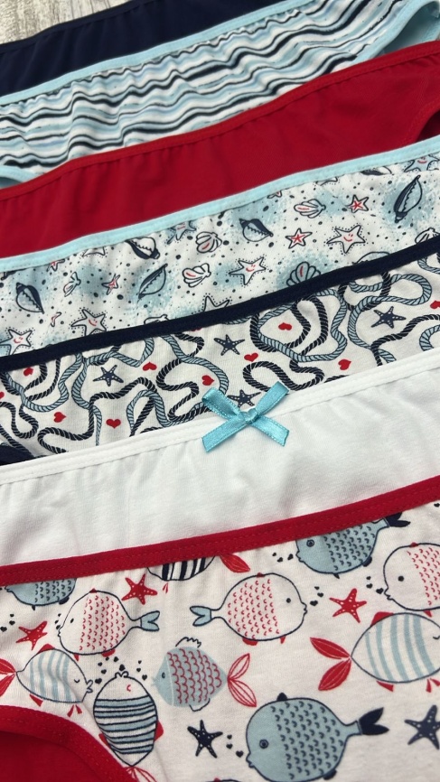 Трусы для женщин  упак 7 шт (молодежные) 713030 фото 3