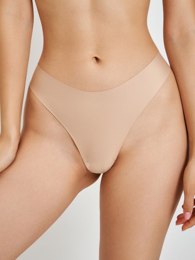 Трусы стринг жен Sirius бежевый фото 1