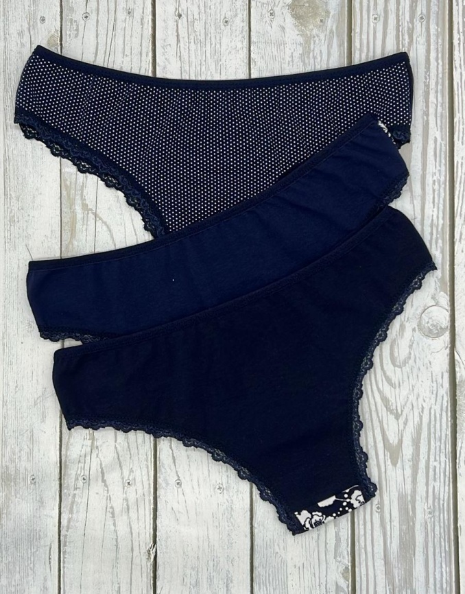 Трусы для женщин (бразилиана/молодежные/кружевные) 191229 фото 2