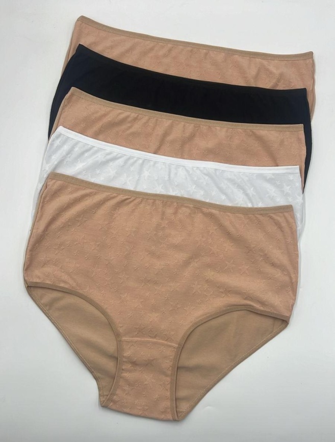 Трусы для женщин ( большой размер/однотонные) 110546-1 фото 1
