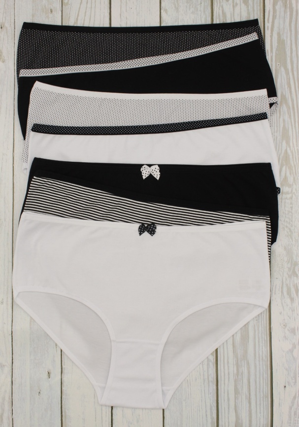 Трусы для женщин 7 шт (широкий бок/средний размер) 725140 фото 1