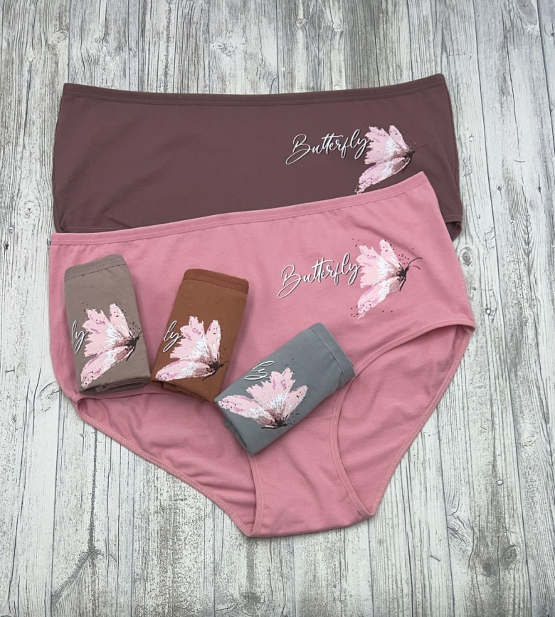 Трусы для женщин (большой размер/цветные) 110334 фото 1