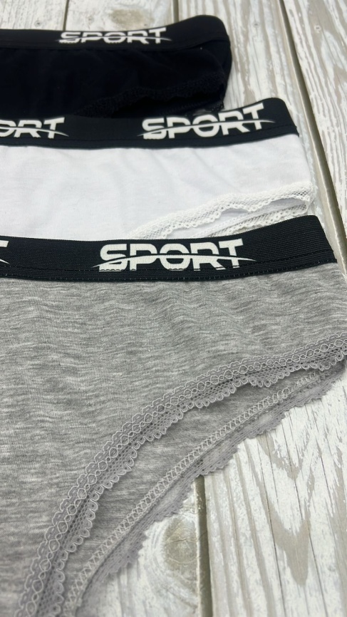 Трусы для женщин (бразилиана/молодежные/кружевные) 191241-37 фото 3