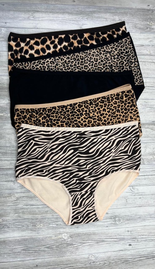 Трусы для женщин (большой размер/цветные) 110639 фото 1