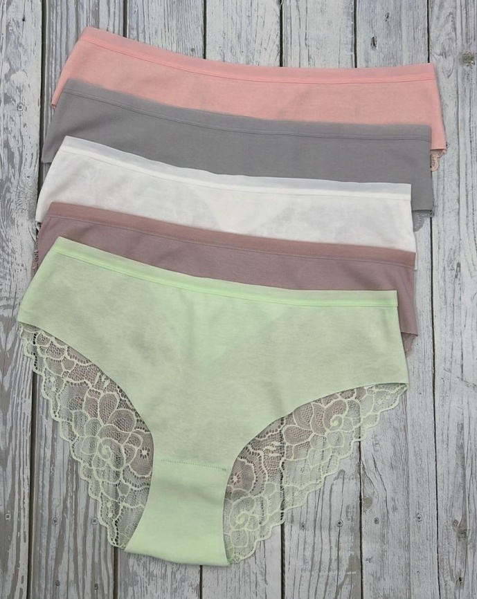 Трусы для женщин (средний размер/однотонные/бесшовные) 84010-2 фото 1