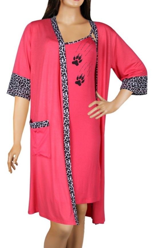 Халат и сорочка для женщин (вискоза) 14606 фото 1