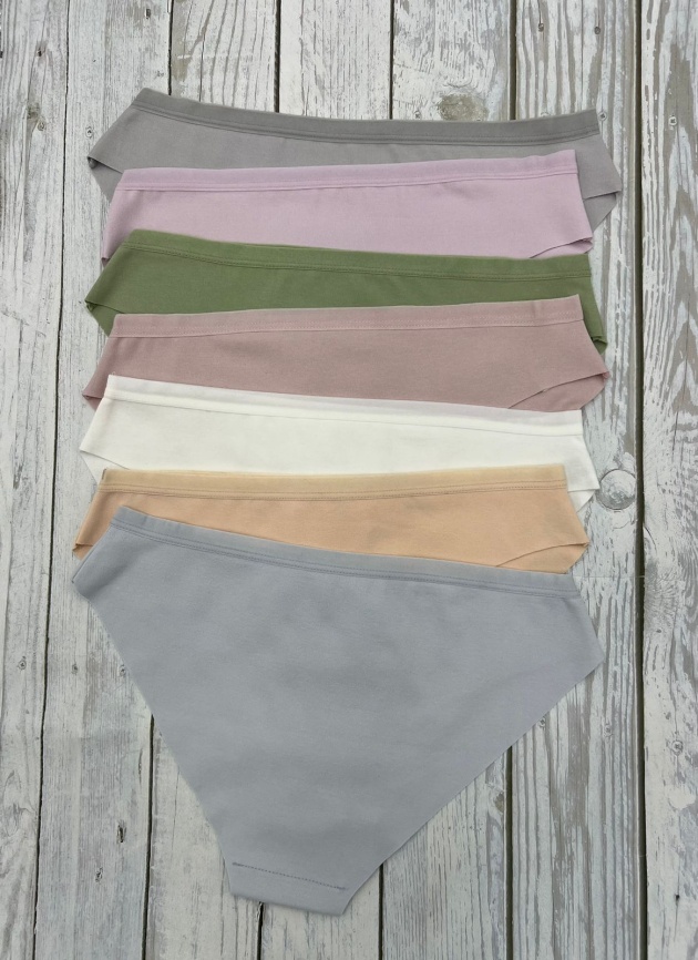 Трусы для женщин 7 шт (бесшовные/молодежные) 713171 фото 2