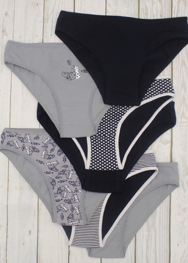 Трусы для женщин 7 шт (молодежные) 713152 фото 1