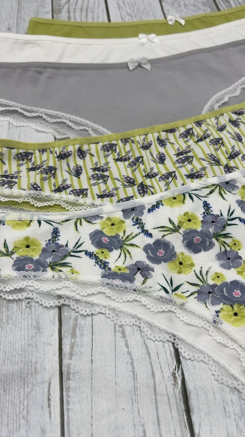 Трусы для женщин (бразилиана/молодежные/кружевные) 191234 фото 3