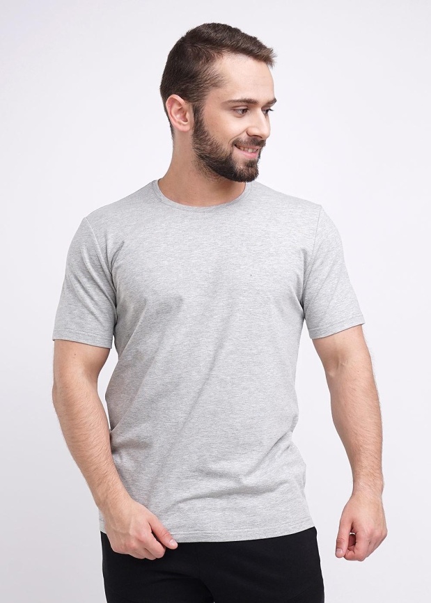 CLE 600309г_мел_п Футболка мужская фото 1