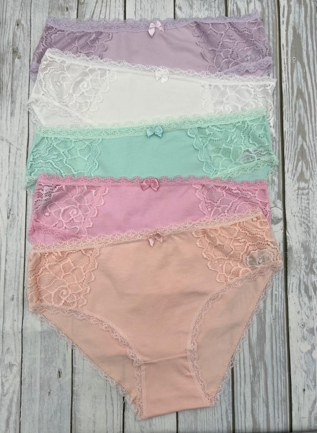 Трусы для женщин ( средний размер/кружевные) 84151-2 фото 1